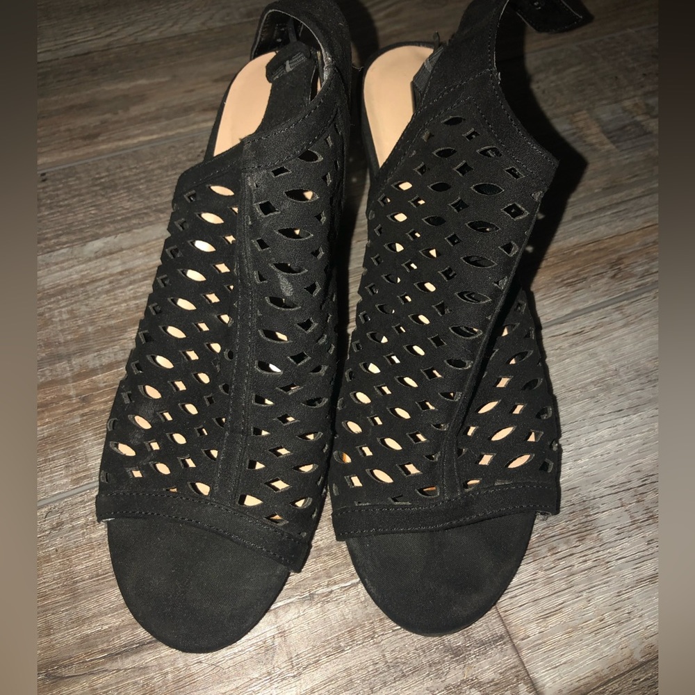 Black heels
